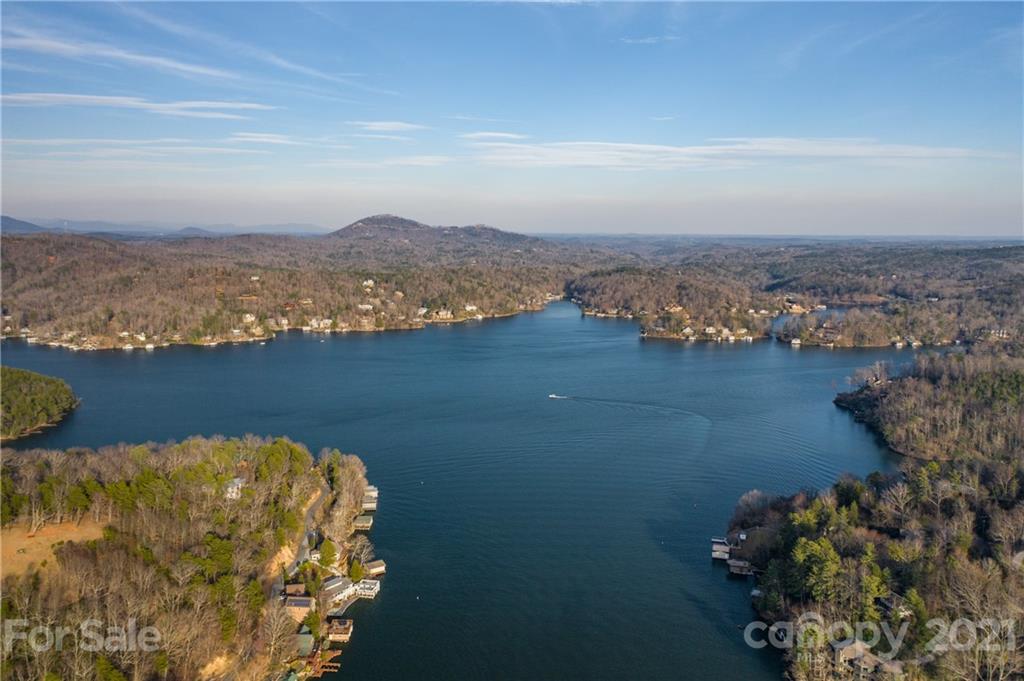 454 Cut Away Road Lake Lure, NC 28746 - Photo 42 of 48 an aerial view of ocean with residential houses with outdoor space
