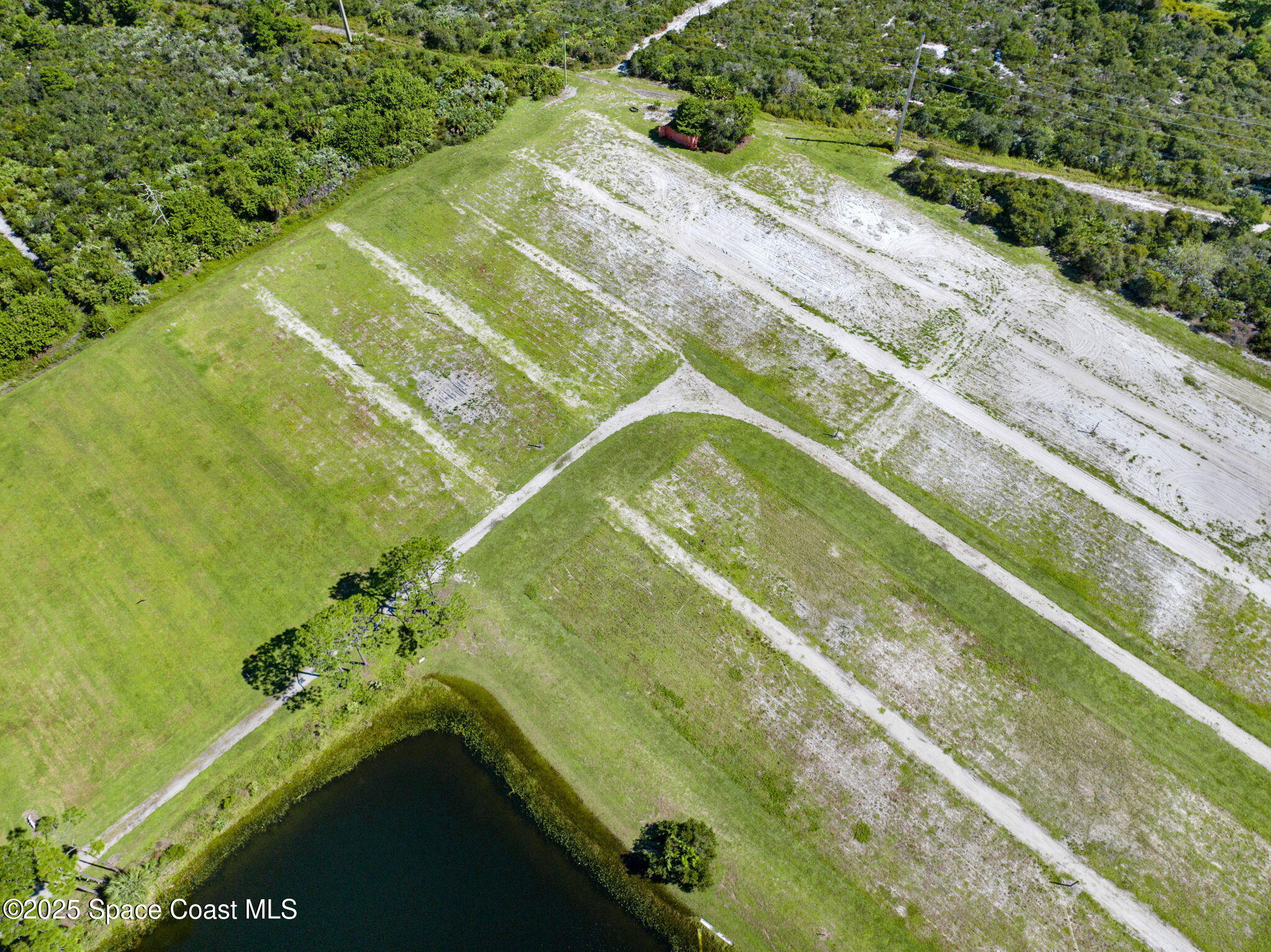A Berry Road Grant Valkaria, FL 32949 - Photo 36 of 46 a view of a swimming pool and a yard