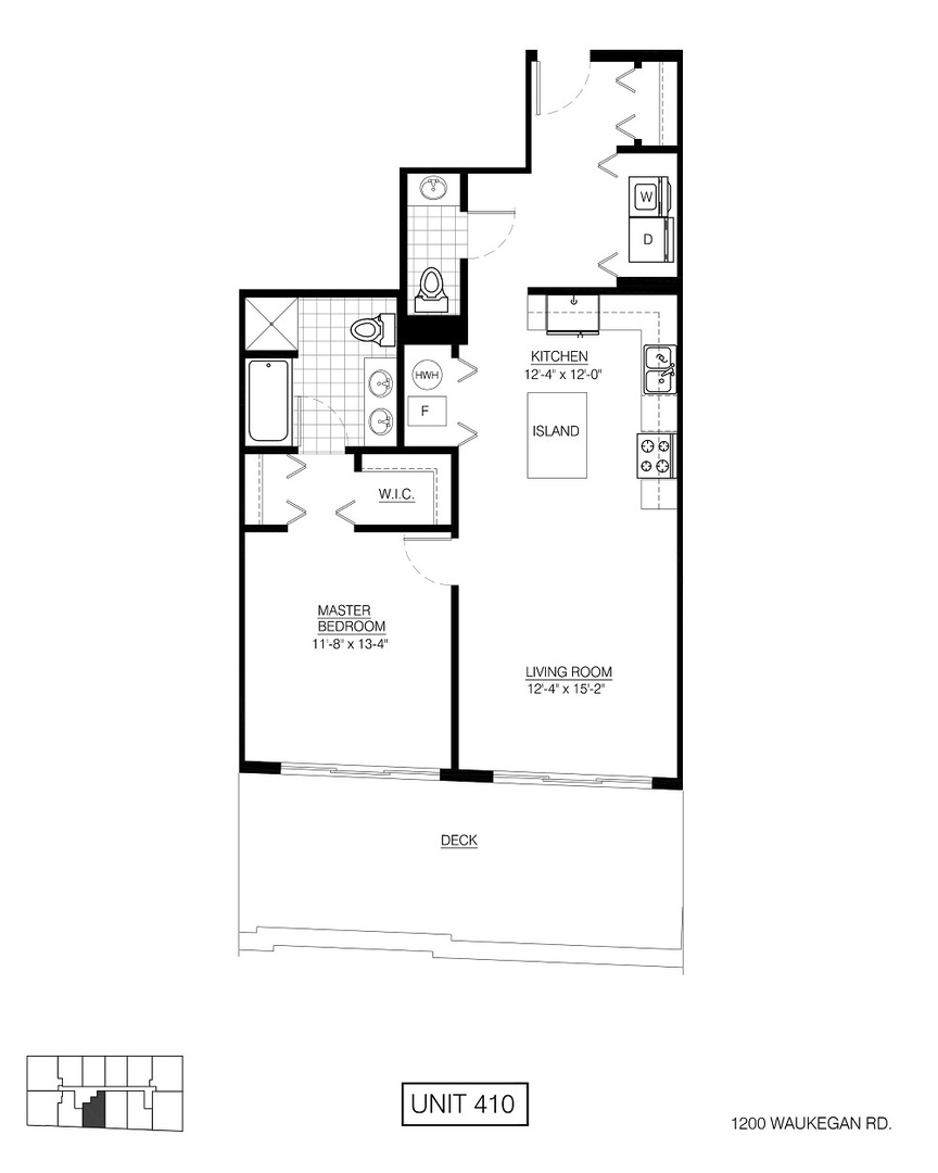 1202 Waukegan Road, Unit 410 Glenview, IL 60025 - Photo 15 of 15 unknown