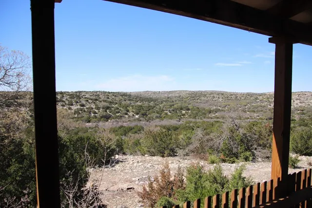 a view of city and mountain