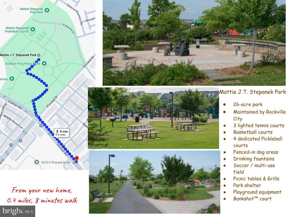 1009 Gaither Road Rockville, MD 20850 - Photo 43 of 50 Mattie J.T. Stepanek Park
