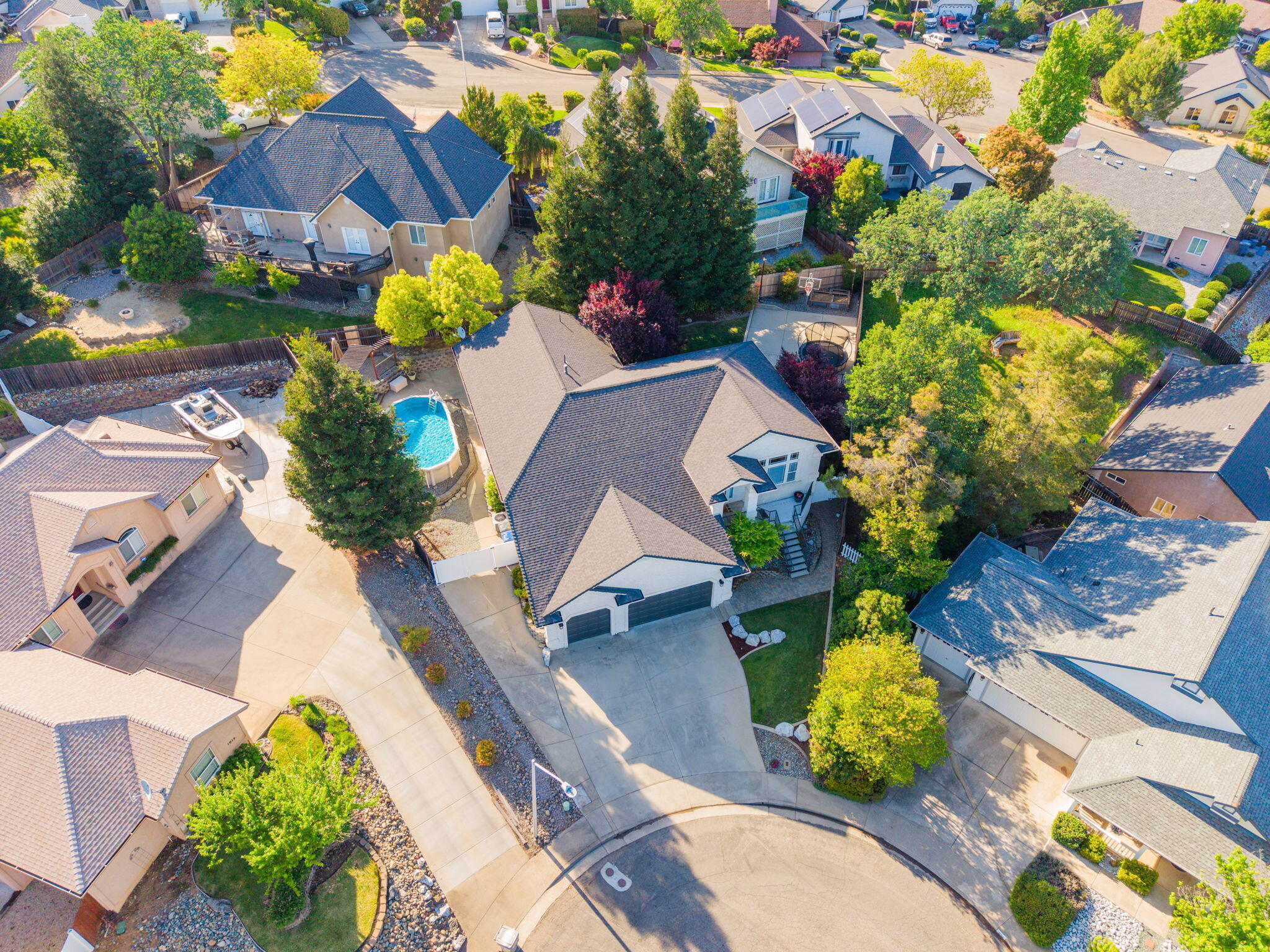 1030 Tulare Court Redding, CA 96003 - Photo 30 of 34 Aerial