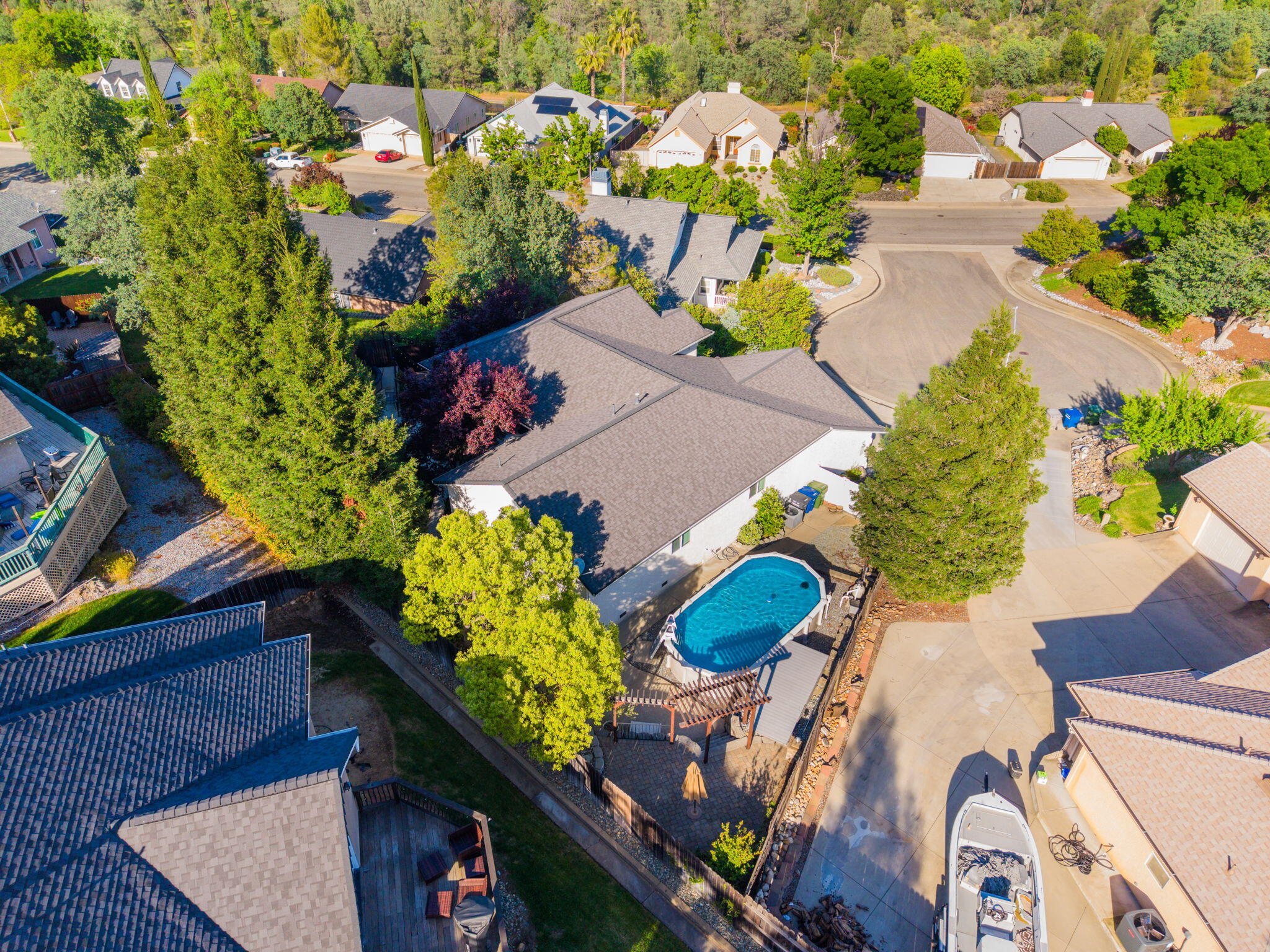 1030 Tulare Court Redding, CA 96003 - Photo 33 of 34 Aerial