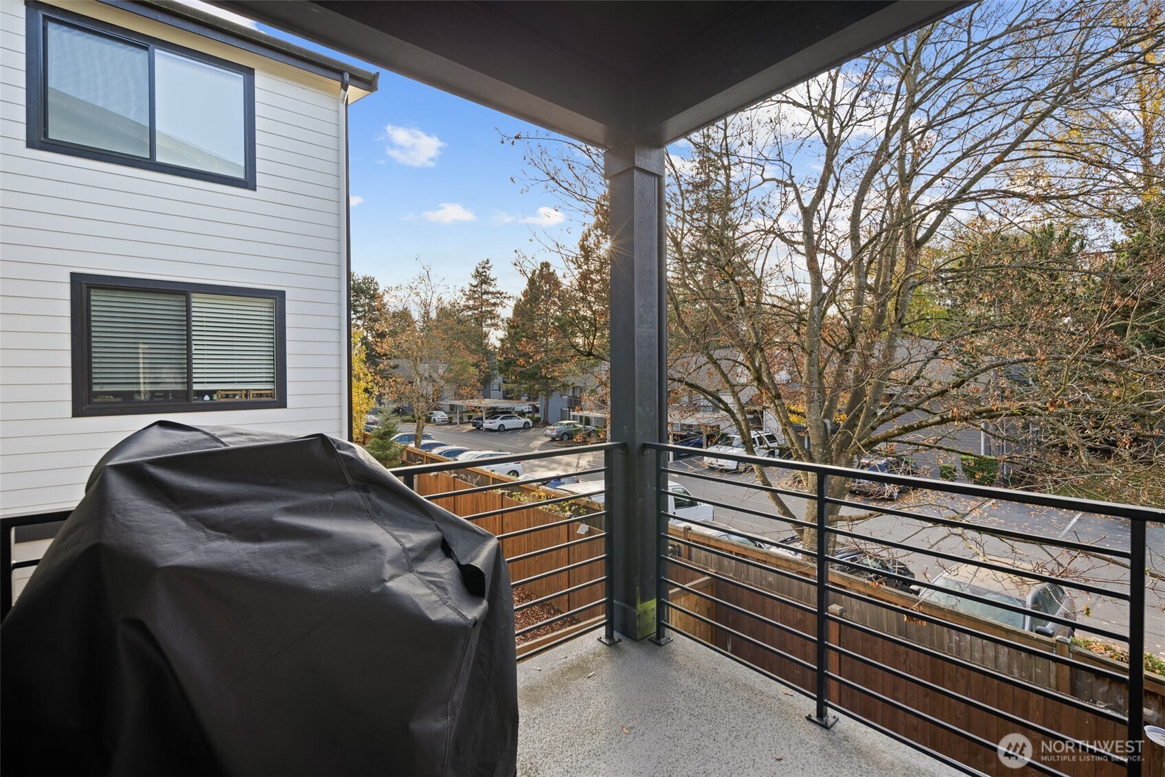 729 112th Street Southwest, Unit G1 Everett, WA 98204 - Photo 14 of 32 a view of a balcony with an outdoor space