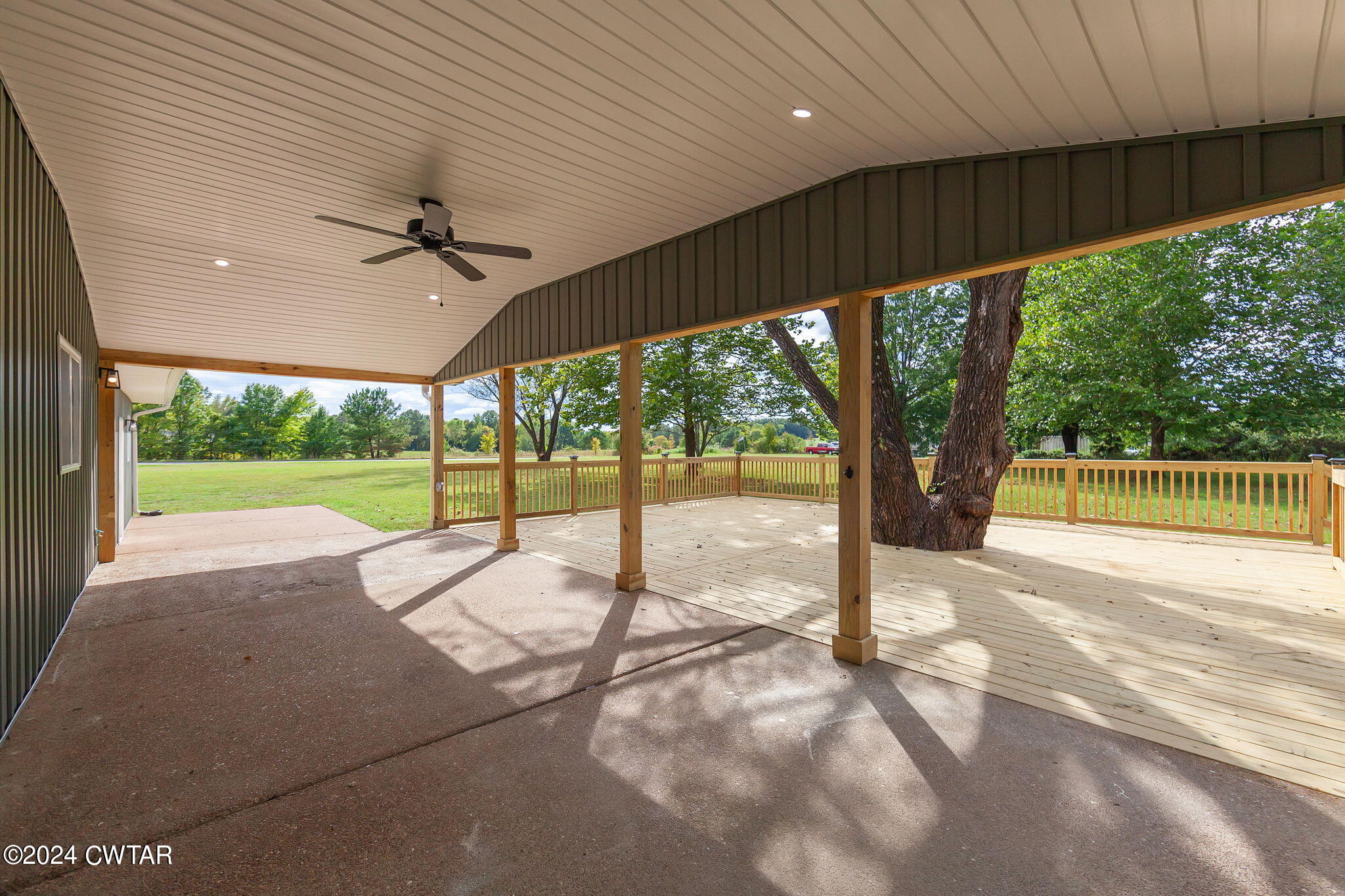 444 Diamond Grove Road Beech Bluff, TN 38313 - Photo 12 of 36 a view of a porch and garden