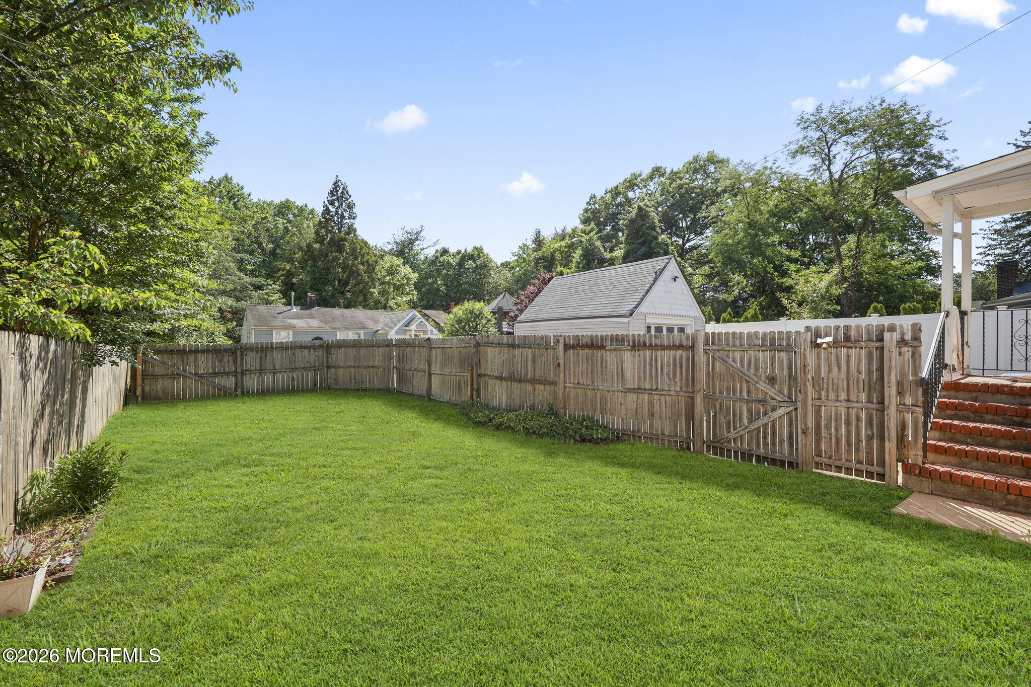 804 Nutswamp Road, Unit FRONT Red Bank, NJ 07701 - Photo 4 of 23 Backyard