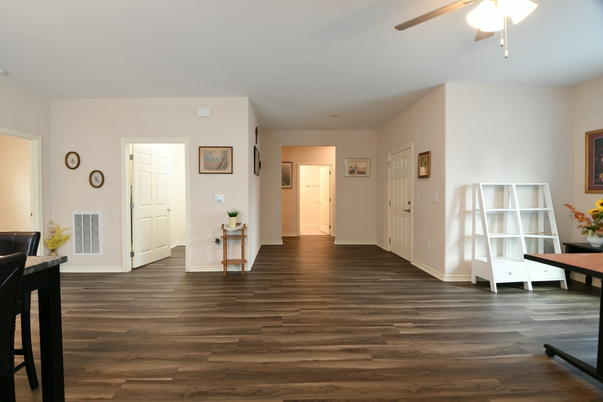 5817 Gaston Houston, TX 77016 - Photo 11 of 24 a view of empty room with wooden floor