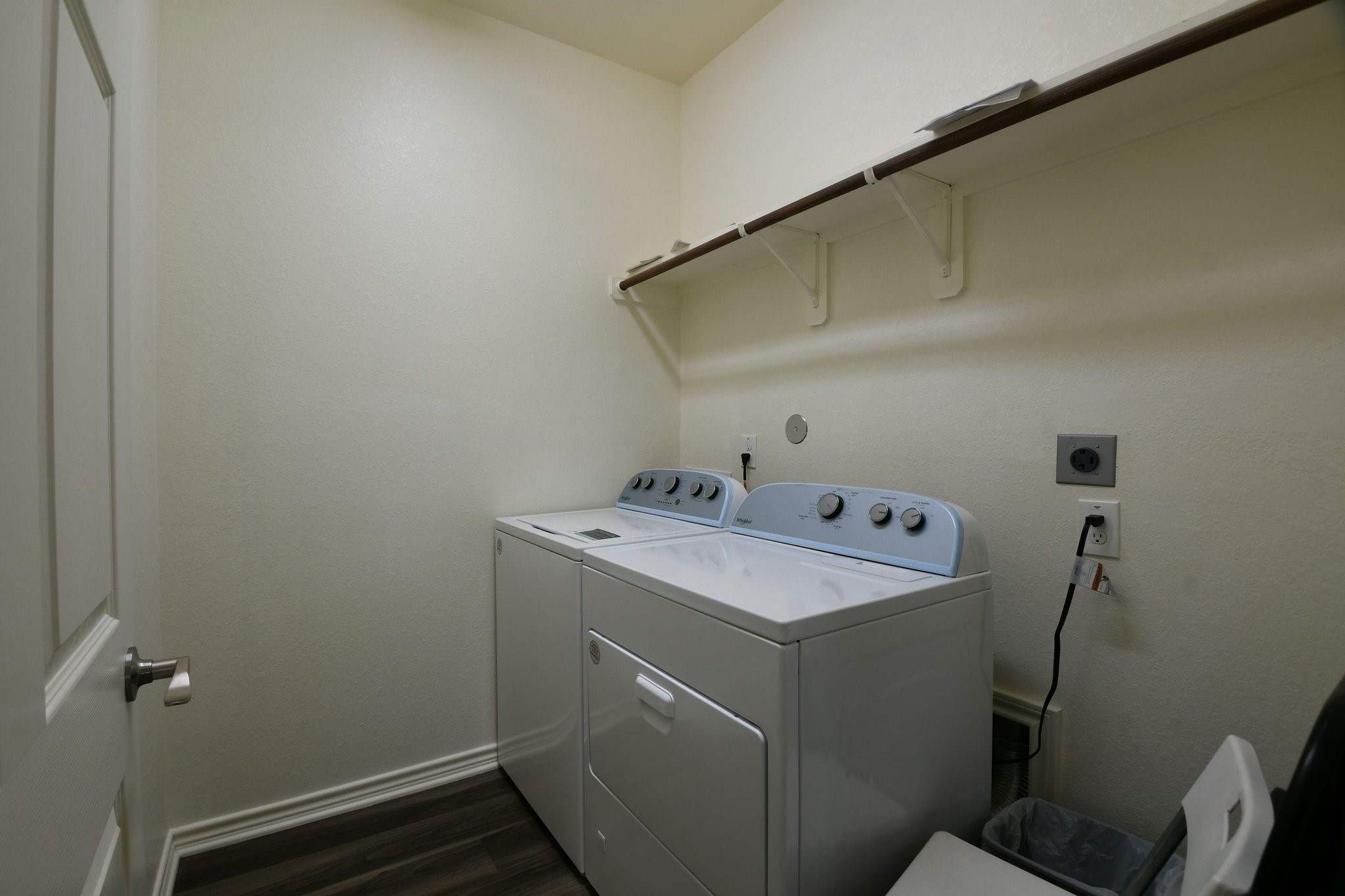 5817 Gaston Houston, TX 77016 - Photo 15 of 24 a utility room with dryer and washer