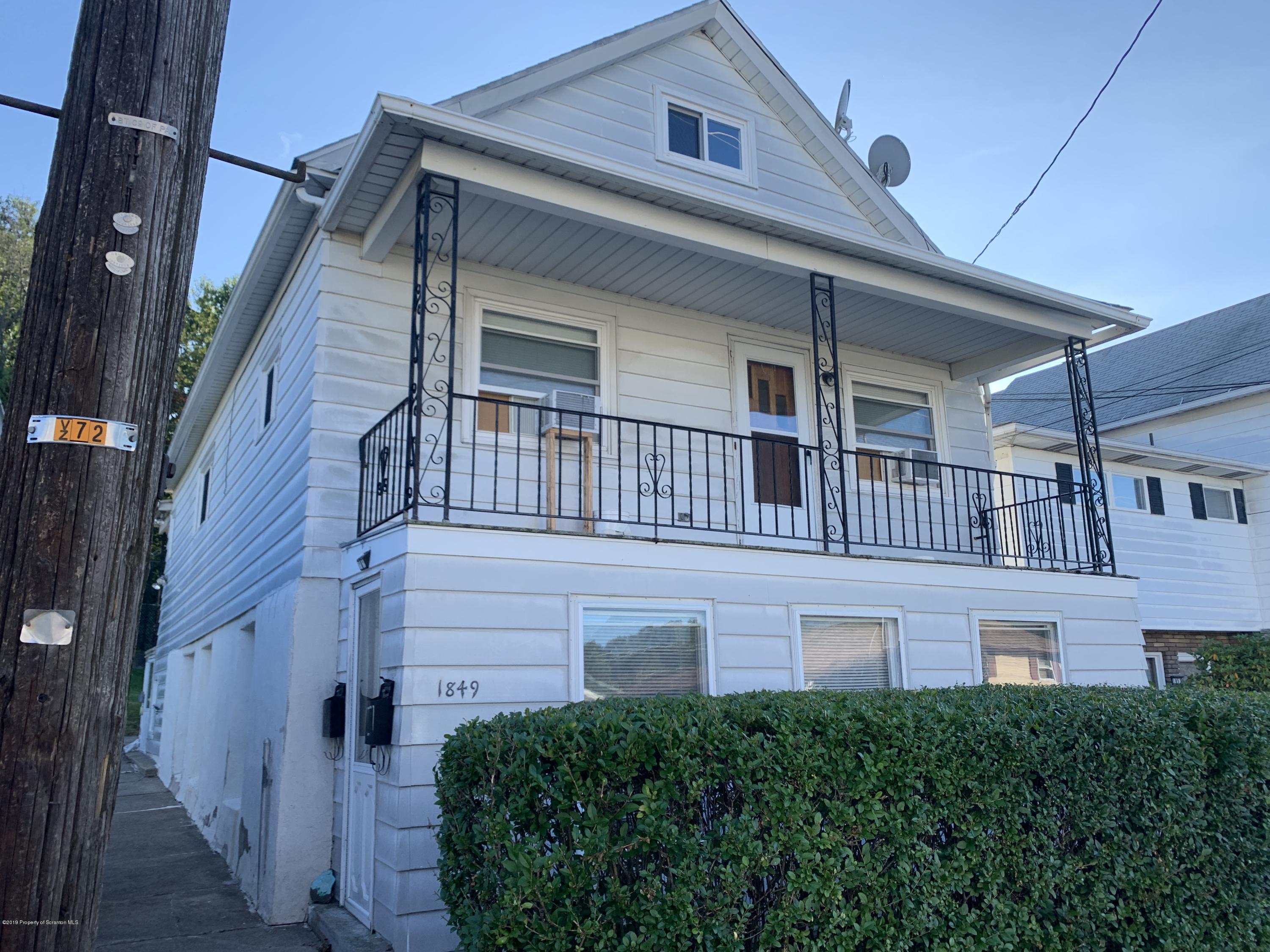 1849 Clearview Street Scranton, PA 18508 - Photo 19 of 21 a view of a house with a small yard