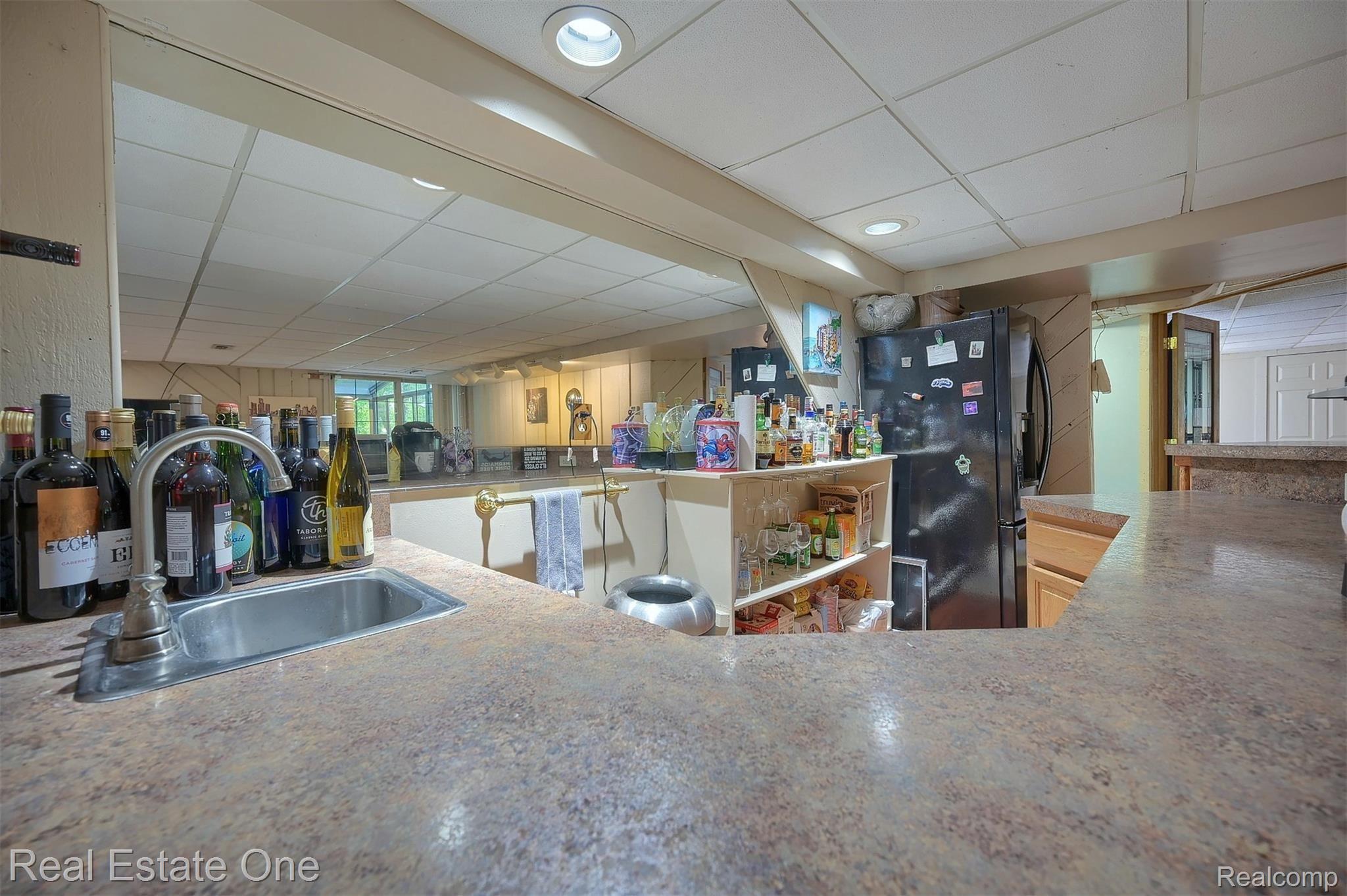 31227 Country Ridge Circle Farmington, MI 48331 - Photo 37 of 45 42-Finished-Lower-Level-Kitchen.jpg