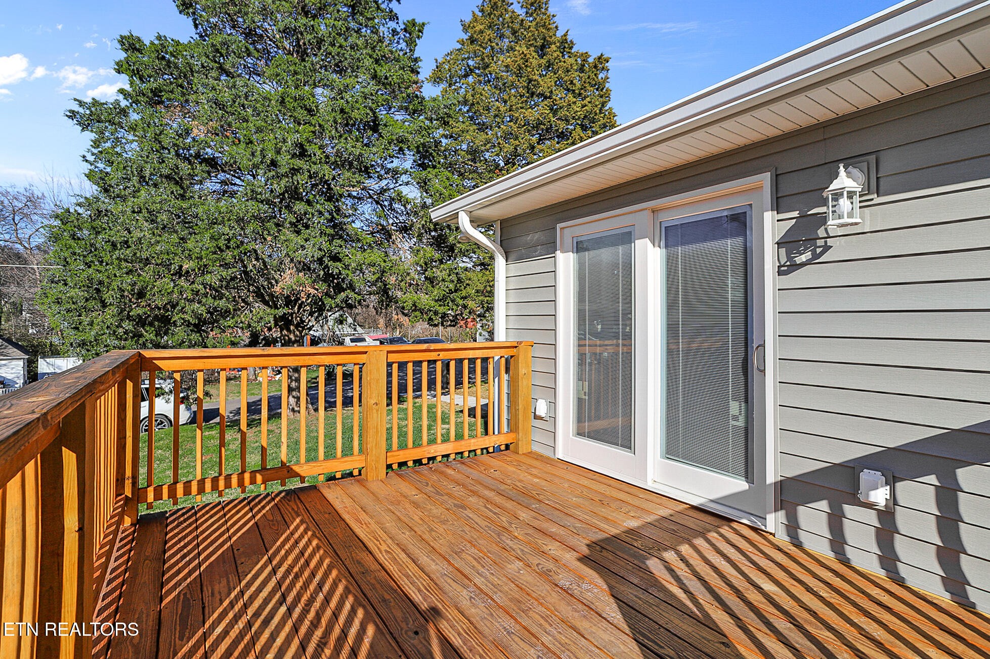 1134 Rider Avenue Knoxville, TN 37917 - Photo 22 of 44 a balcony with wooden floor