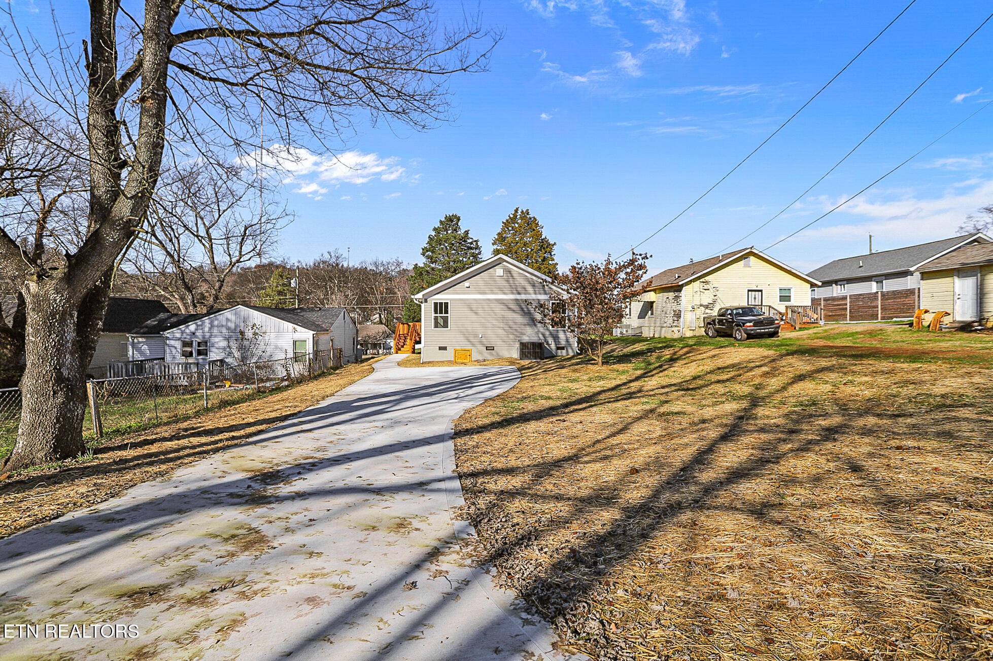 1134 Rider Avenue Knoxville, TN 37917 - Photo 41 of 44 a view of a house with a snow in the yard