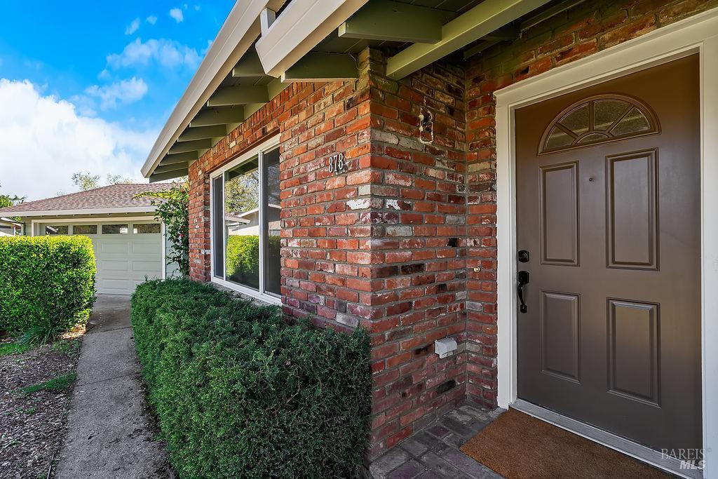 878 Pauline Court Santa Rosa, CA 95401 - Photo 34 of 36 a view of a door and wooden walls