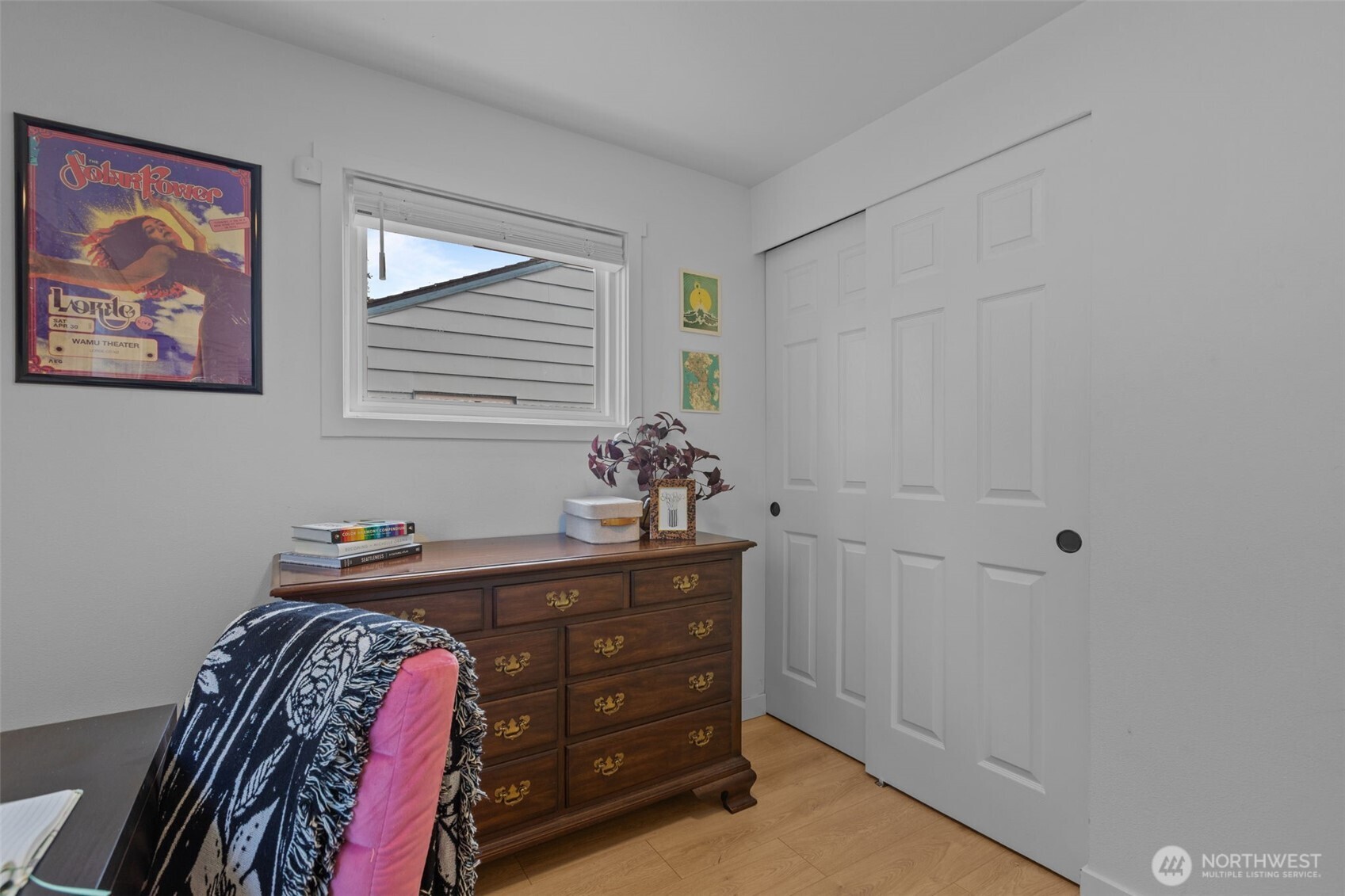 3610 Northeast 6th Street Renton, WA 98056 - Photo 20 of 33 a bedroom with a bed and a furniture
