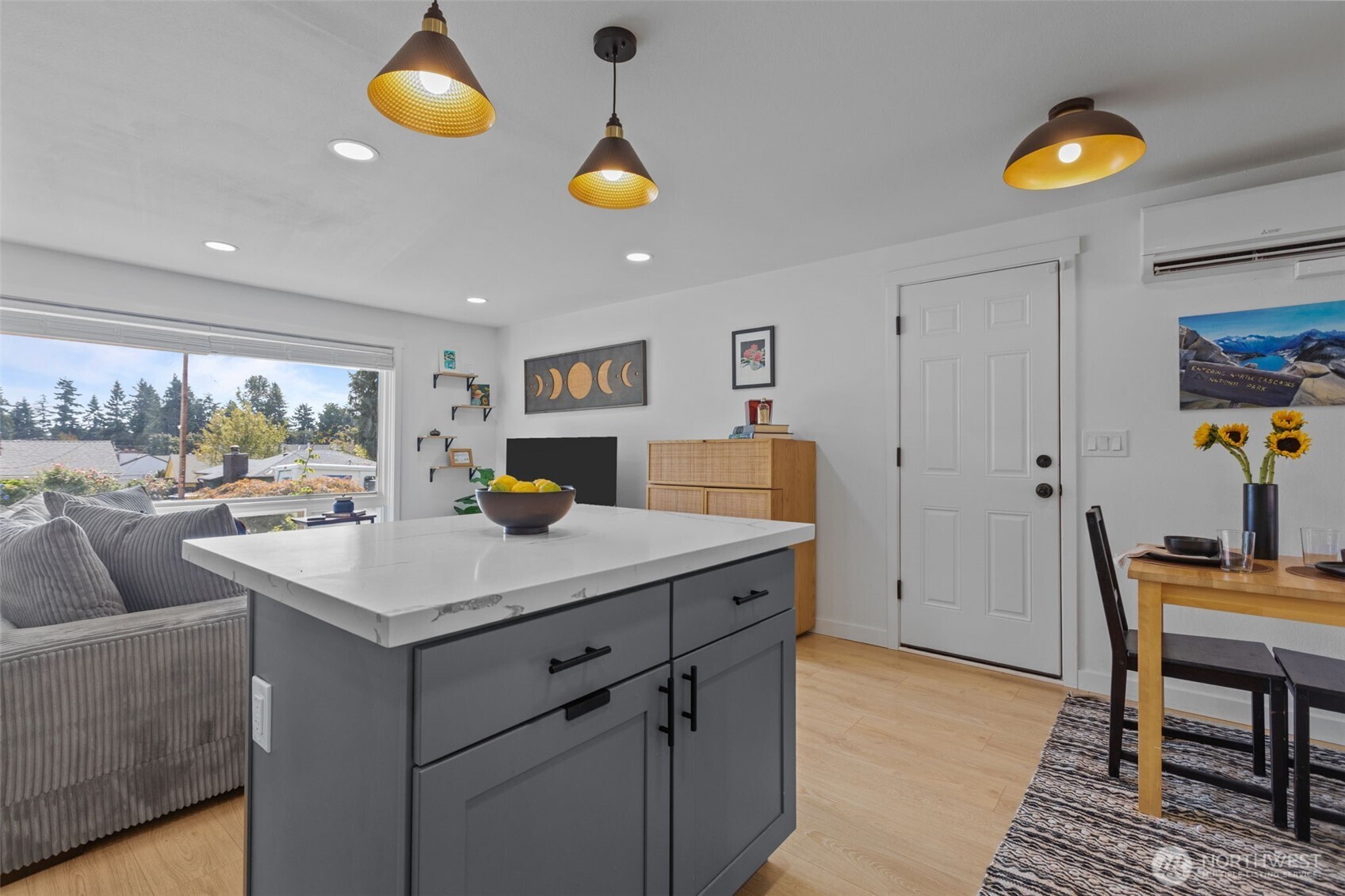 3610 Northeast 6th Street Renton, WA 98056 - Photo 10 of 33 a view of a kitchen area and dining room