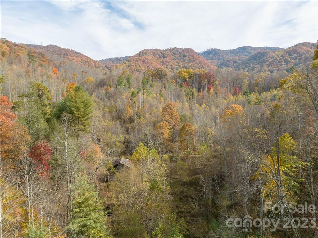 201 Clifford Fowler Road Hot Springs, NC 28743 - Photo 21 of 47 a view of a town with mountains in the background