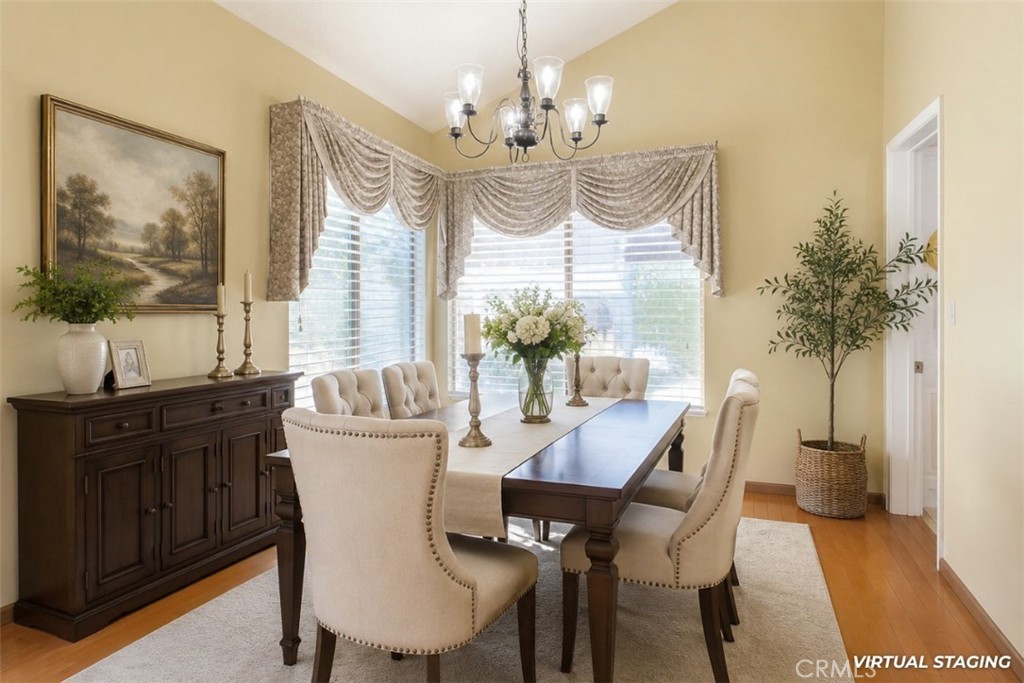 16 Sunset Ridge Drive Pomona, CA 91766 - Photo 17 of 59 Dining Room - Virtually Staged