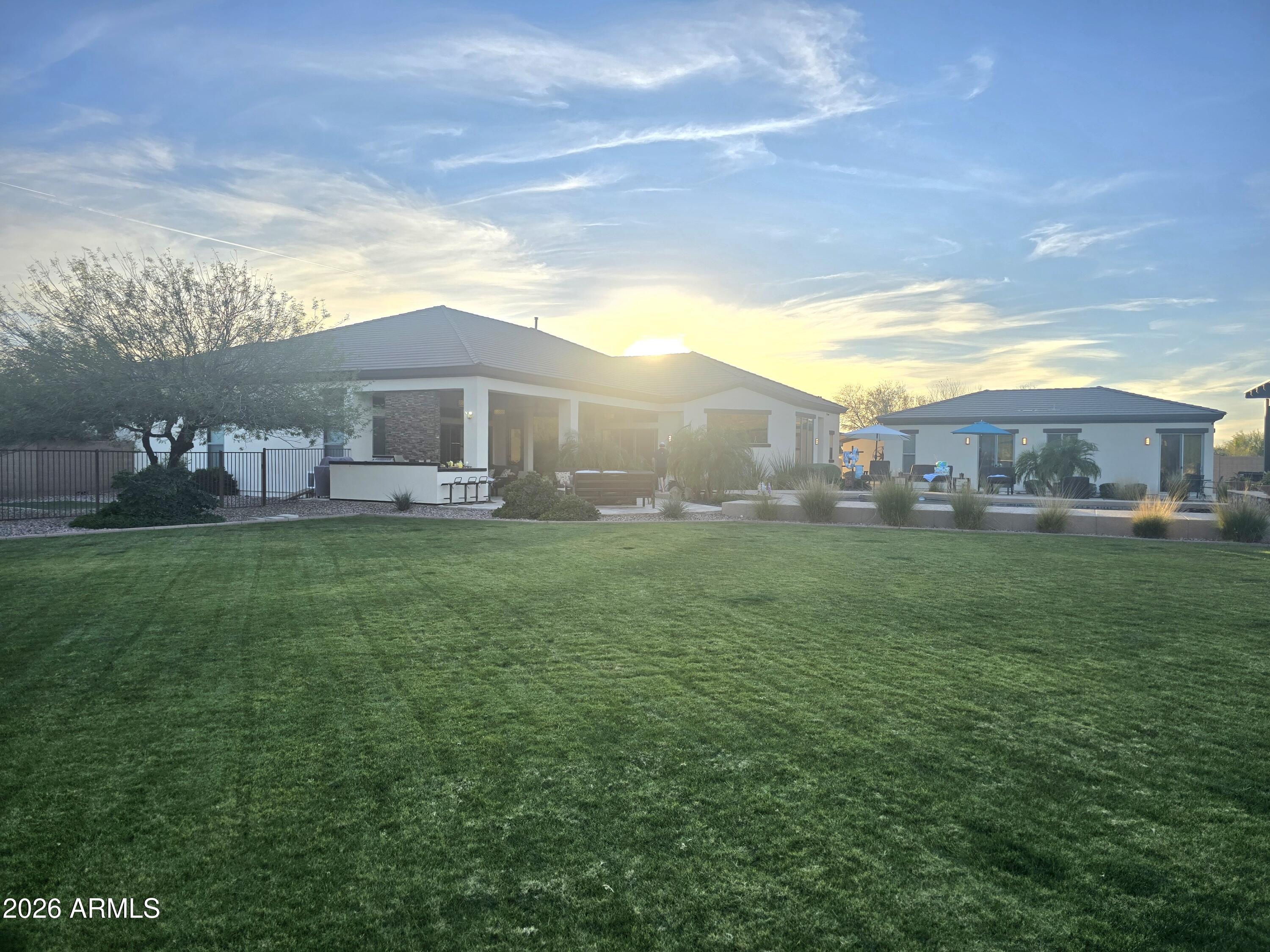 9156 West Bajada Road Peoria, AZ 85383 - Photo 56 of 88 grass backyard 2