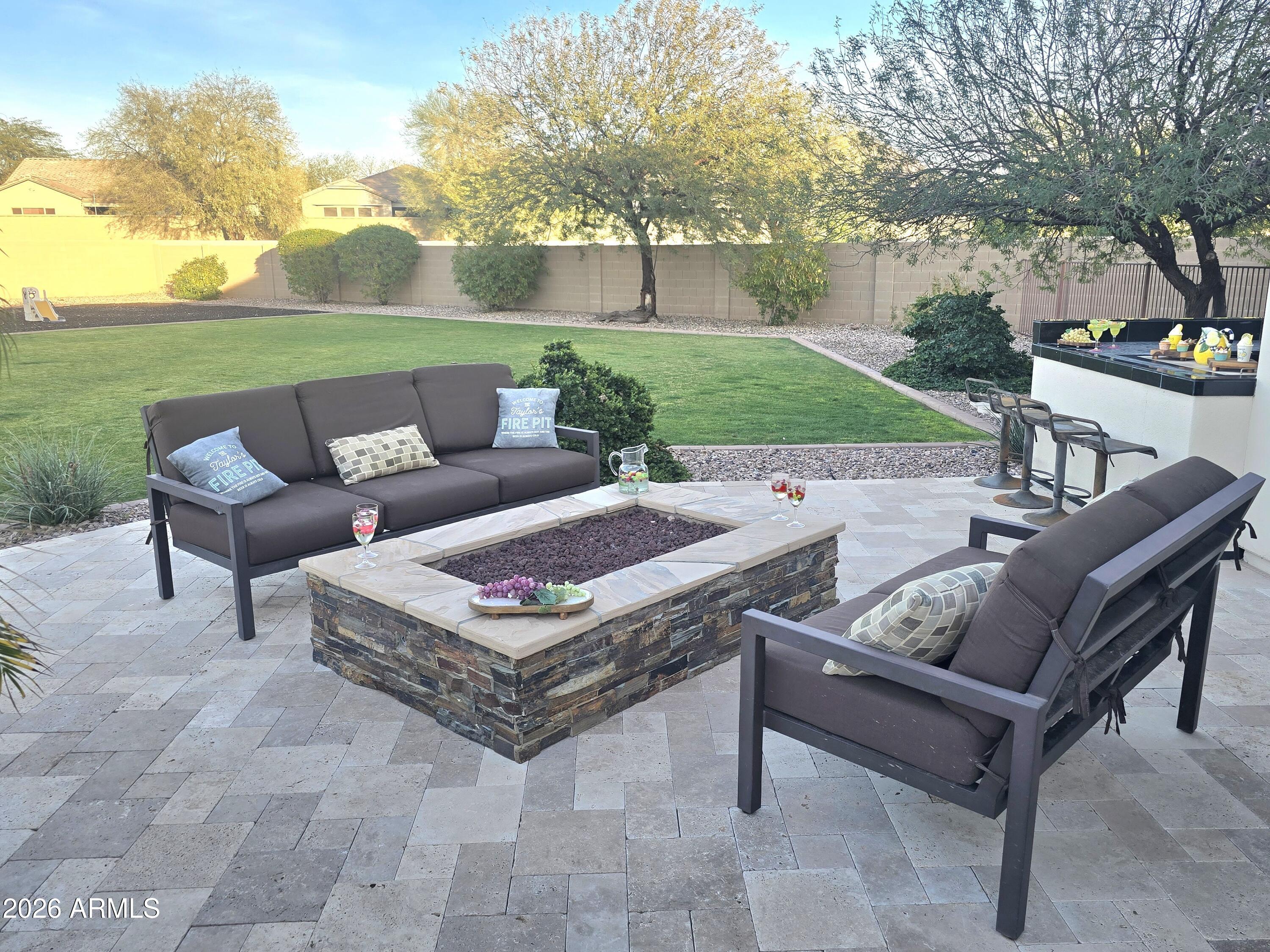 9156 West Bajada Road Peoria, AZ 85383 - Photo 58 of 88 fire pit 3