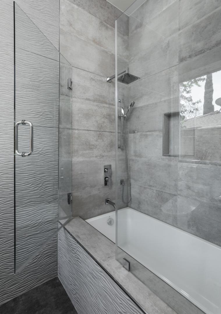 249 Monroe Drive Mountain View, CA 94040 - Photo 39 of 50 a bathroom with a bathtub and shower