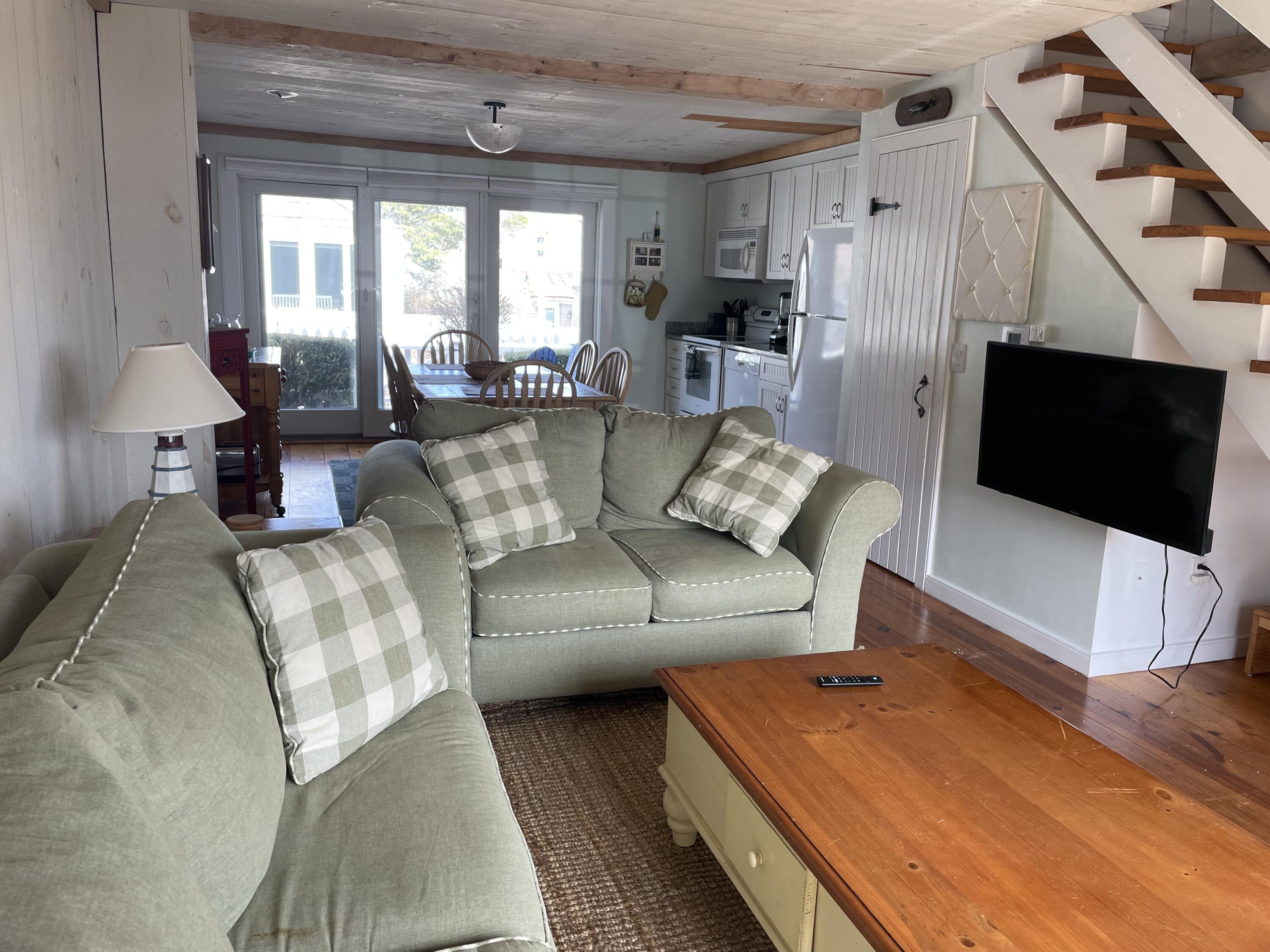 16 Brant Rock Road Mashpee, MA 02649 - Photo 9 of 23 a living room with furniture and a flat screen tv