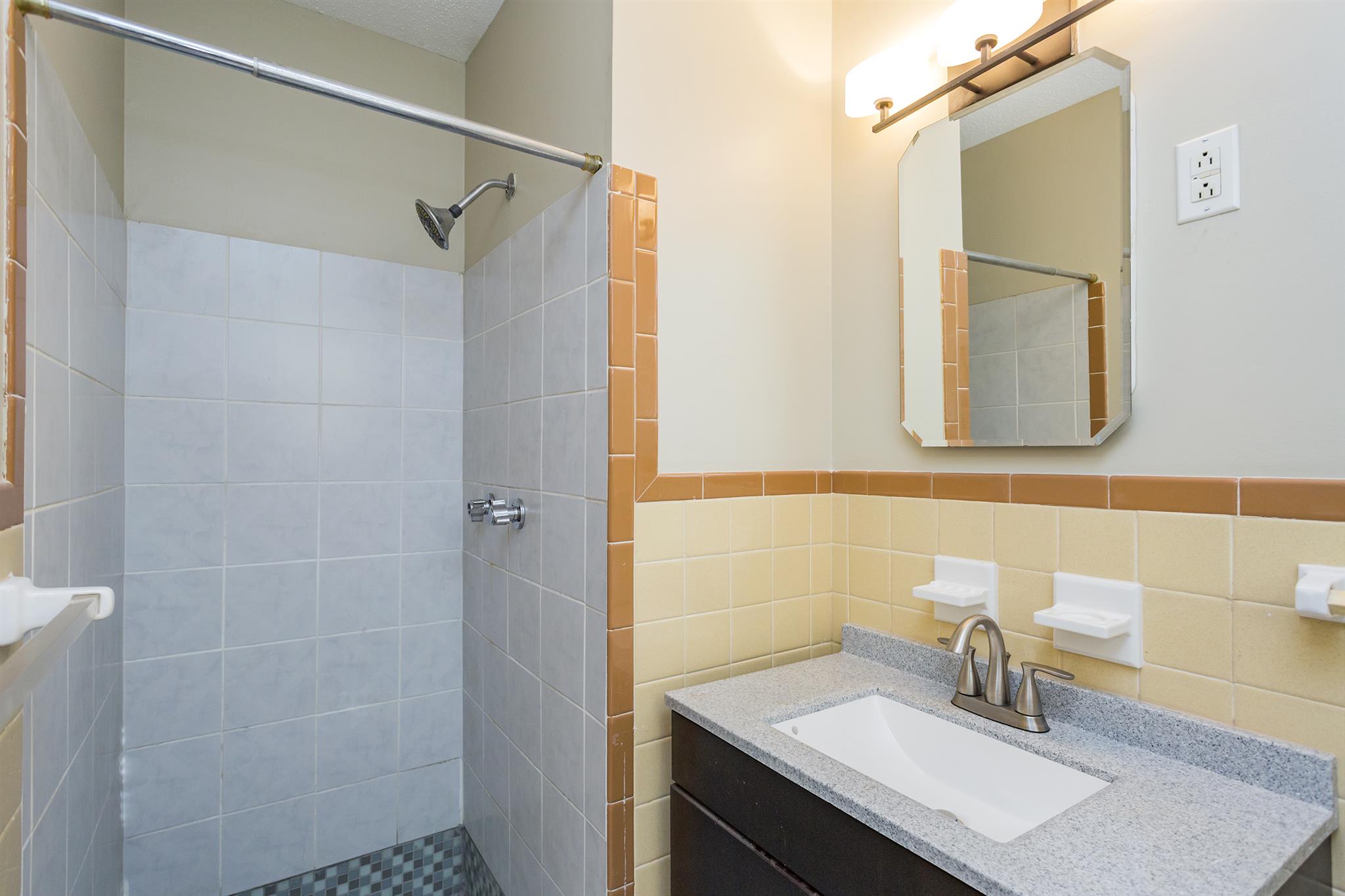 505 Harding Place Nashville, TN 37211 - Photo 18 of 24 a bathroom with a sink and a mirror