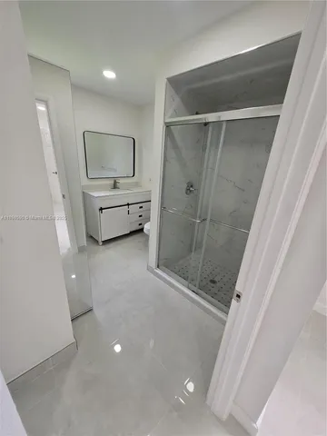 a view of front door