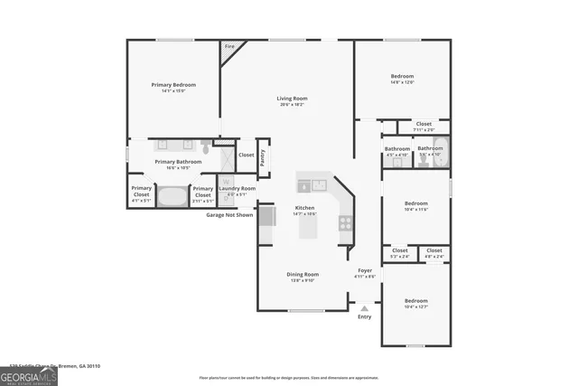 a picture of a floor plan