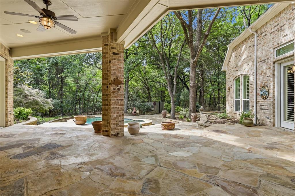 970 Crystal Cove Oak Point, TX 75068 - Photo 30 of 40 a view of a swimming pool with a patio