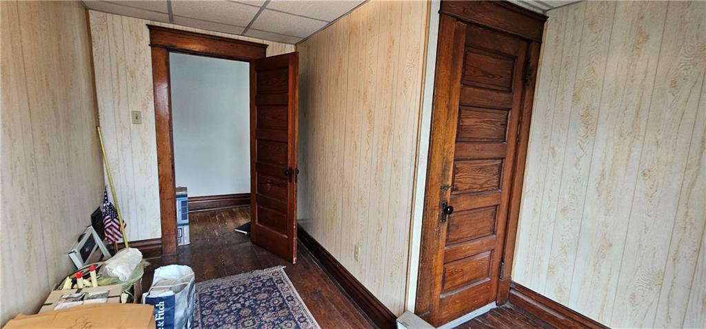 417 Uber Street New Castle, PA 16101 - Photo 26 of 43 a view of room with furniture and wooden floor