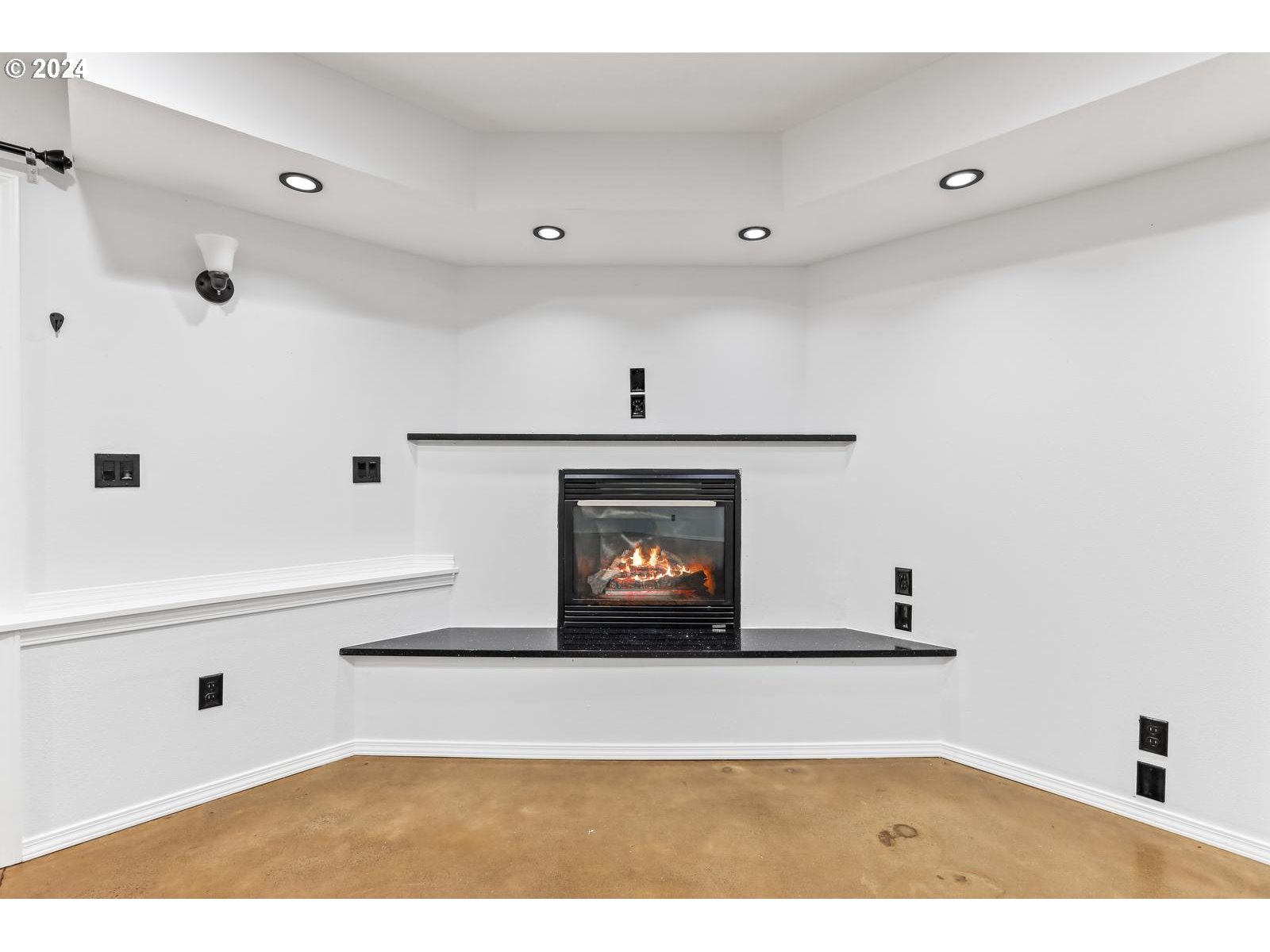 37441 Solso Drive Sandy, OR 97055 - Photo 33 of 48 a living room with furniture and a fireplace