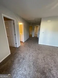 a view of empty room