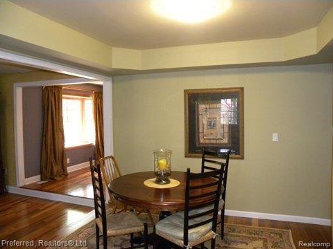 Dining area