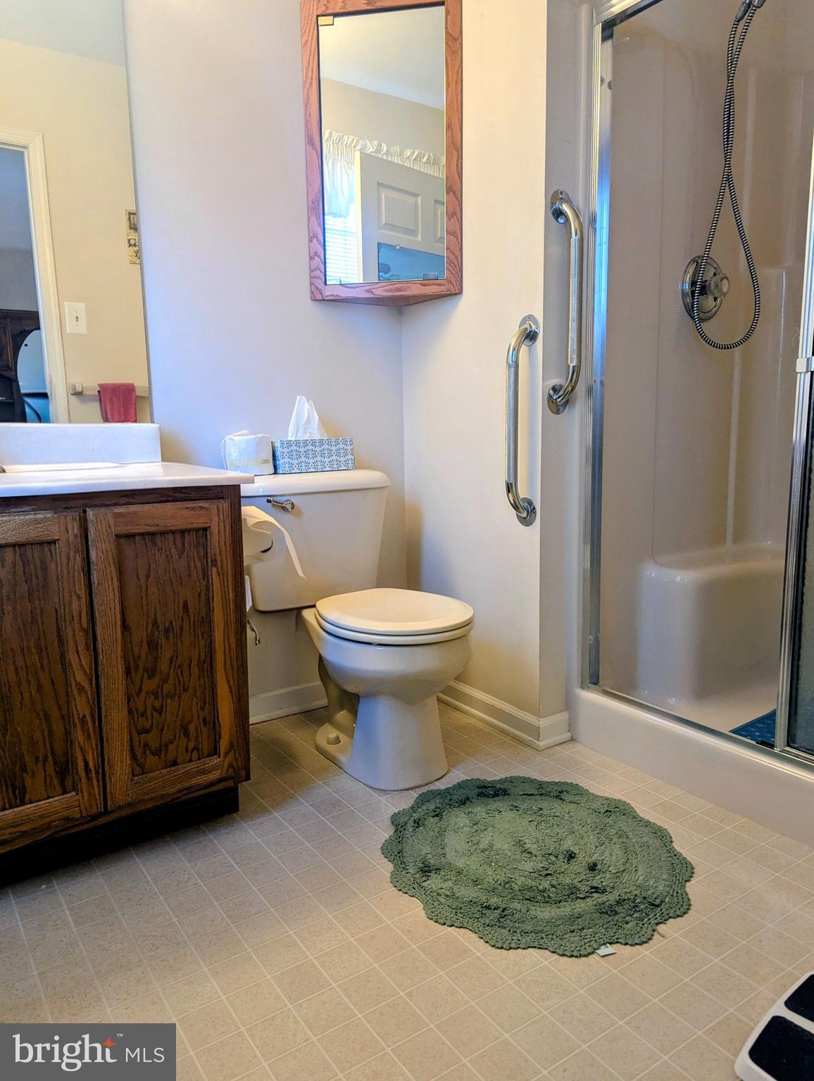 415 Country Way Mickleton, NJ 08056 - Photo 20 of 26 a bathroom with a toilet and a sink