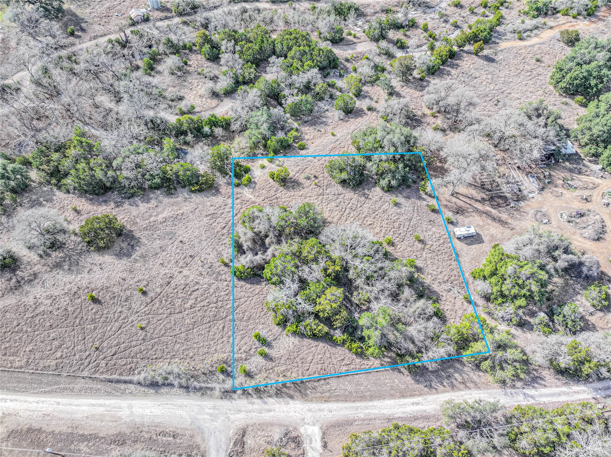 Tbd Lot 2 Tbd Road Austin, TX 78737 - Photo 1 of 18 View of rural area with property parcel outlined