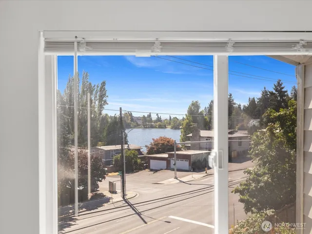 a room with balcony view