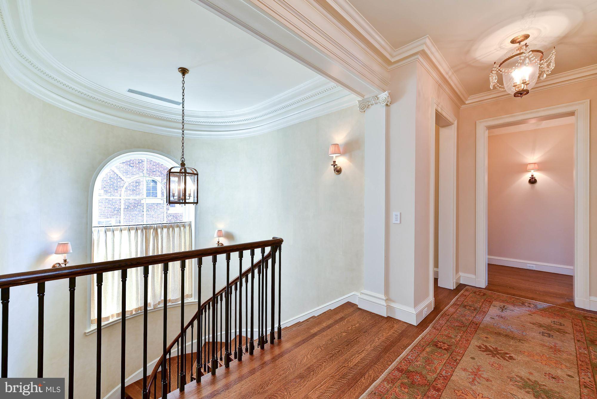 1901 24th Street Northwest Washington, DC 20008 - Photo 12 of 27 a view of a hallway with wooden floor and entryway
