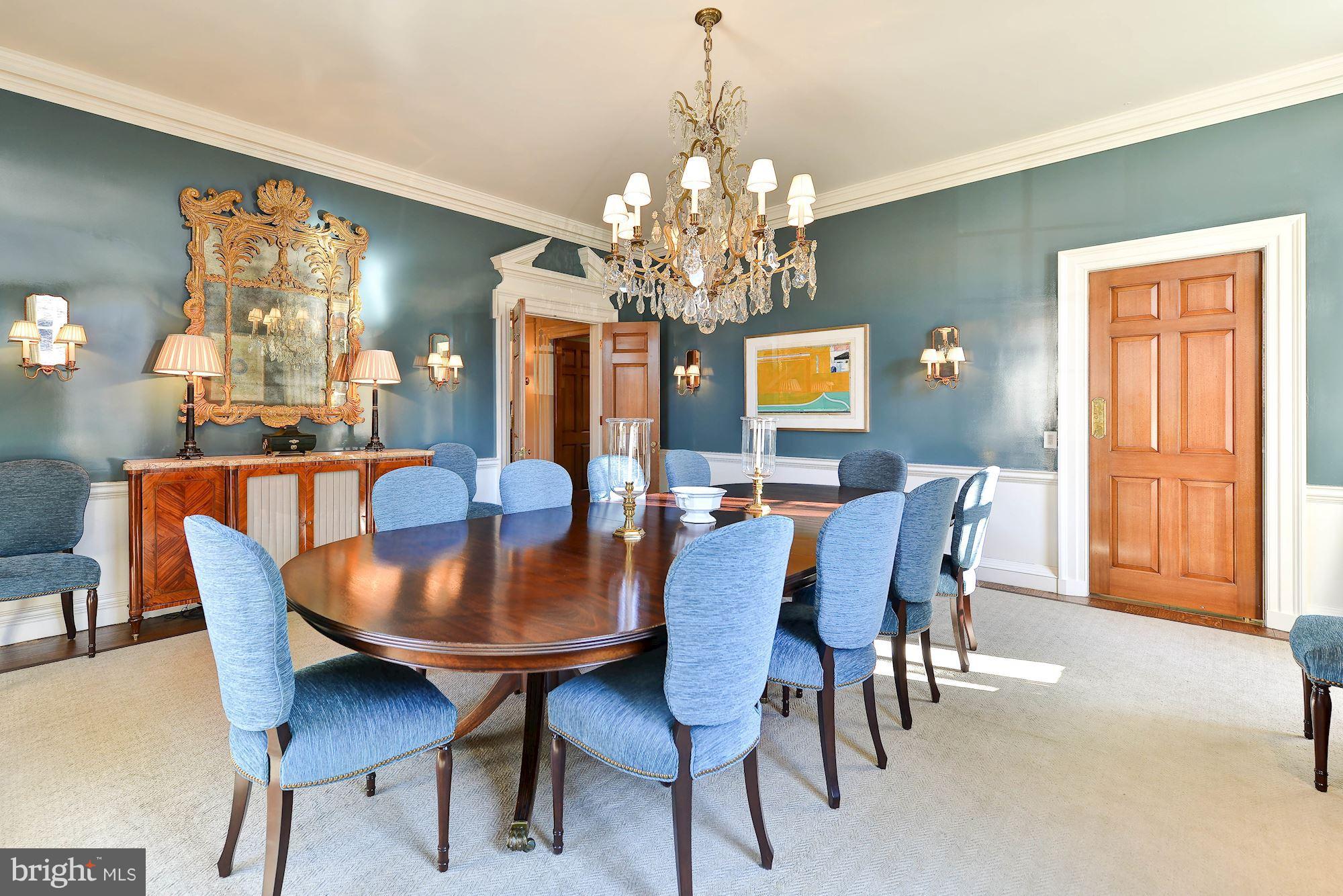 1901 24th Street Northwest Washington, DC 20008 - Photo 7 of 27 a view of a dining room with furniture and chandelier