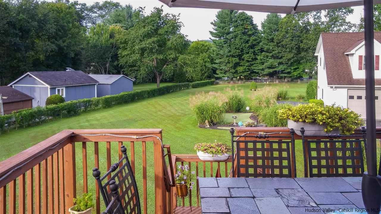 735 Springtown Road Tillson, NY 12486 - Photo 13 of 35 a balcony view with a garden