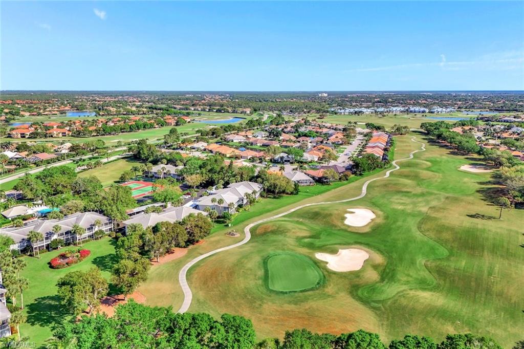 8228 Twelve Oaks Circle, Unit 323 Naples, FL 34113 - Photo 23 of 26 Aerial View of Twelve Oaks and Flamingo Golf Course
