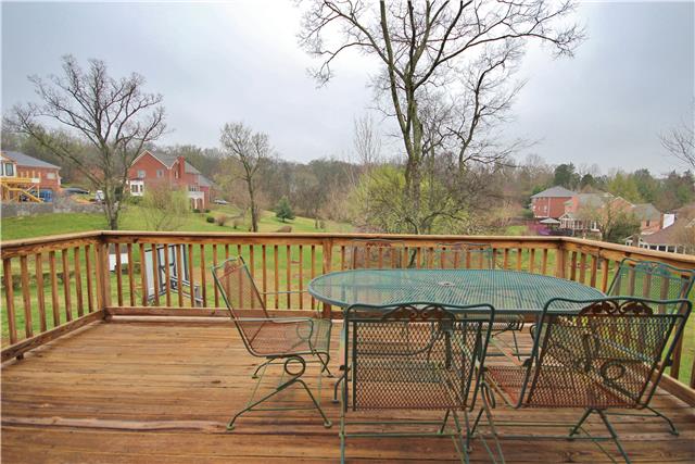 8213 Spring Ridge Drive Nashville, TN 37221 - Photo 18 of 20 The upper deck shows of the lovely view of the yard.