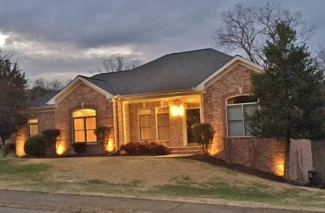 8213 Spring Ridge Drive Nashville, TN 37221 - Photo 20 of 20 The home at night is as welcoming as in the day.