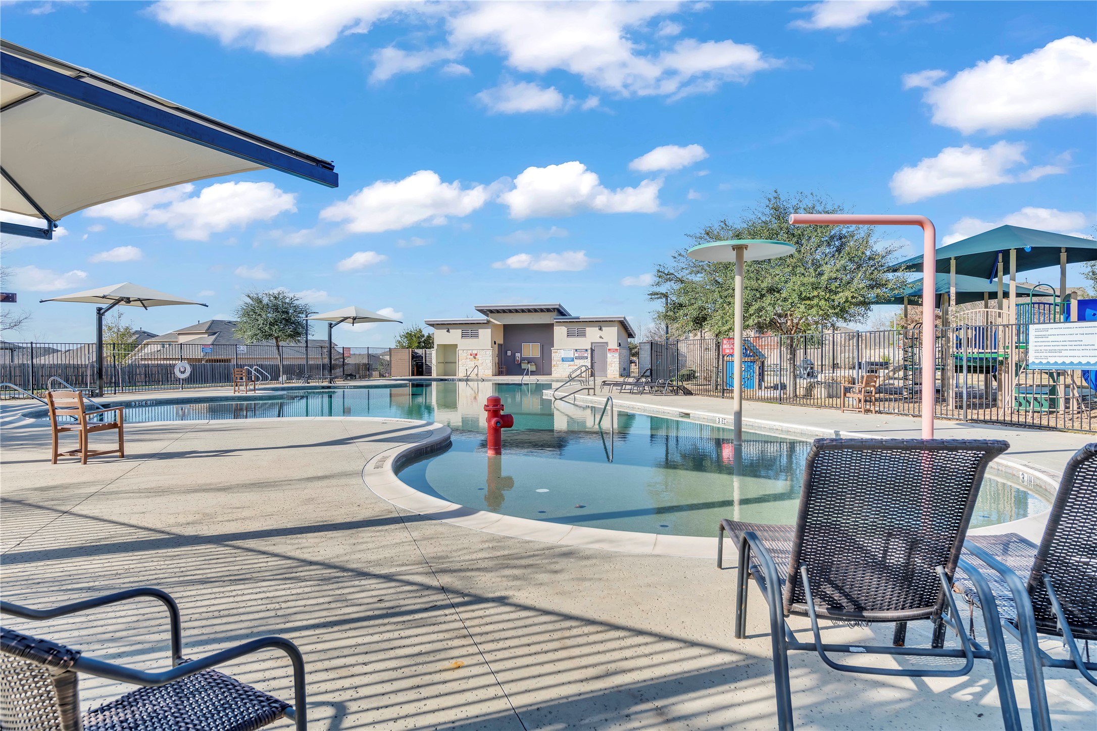 6813 Ranchito Drive Austin, TX 78744 - Photo 15 of 16 a view of a swimming pool with a patio