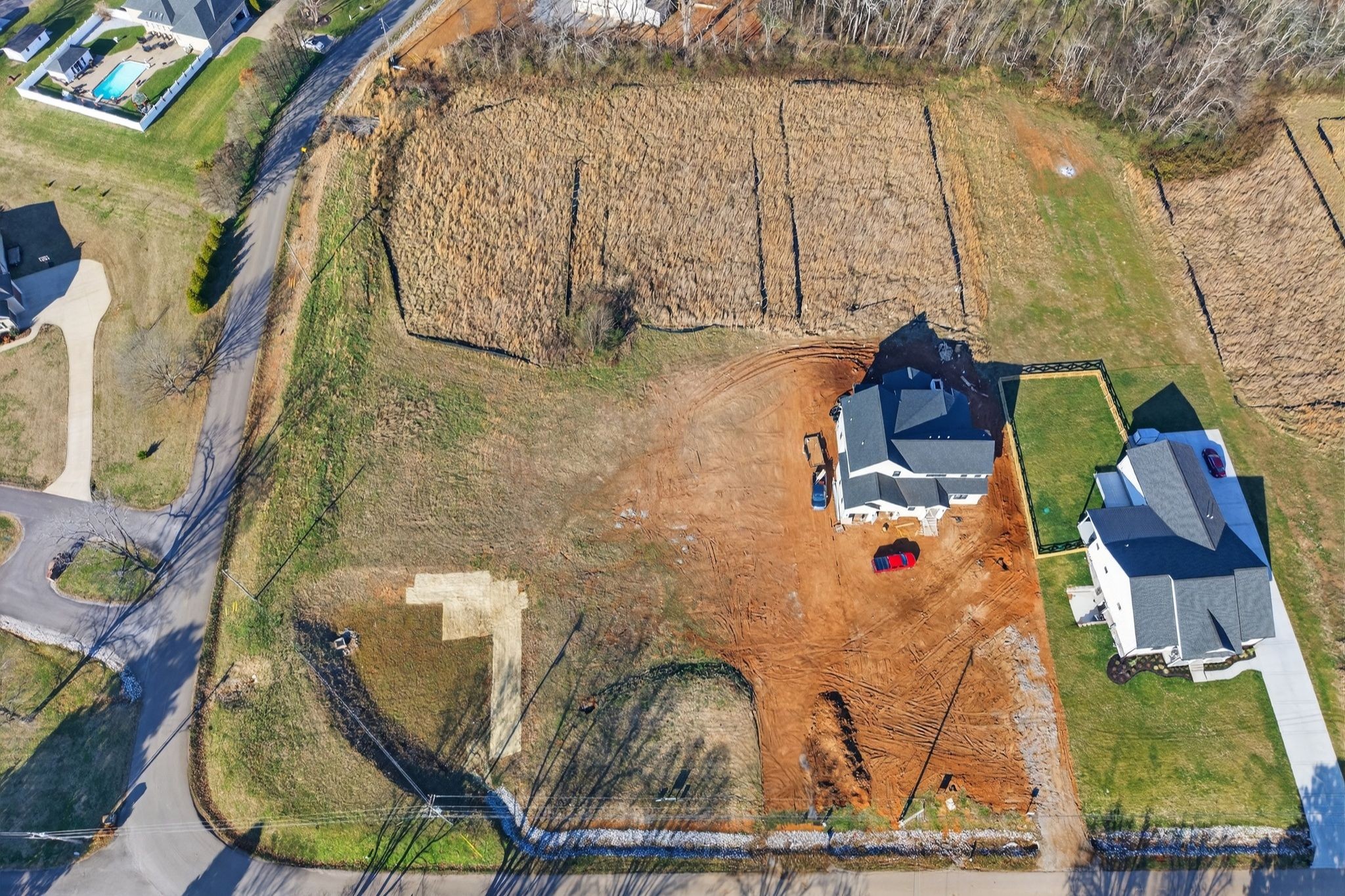 0 Frye Road Columbia, TN 38401 - Photo 3 of 11 an aerial view of residential houses with outdoor space