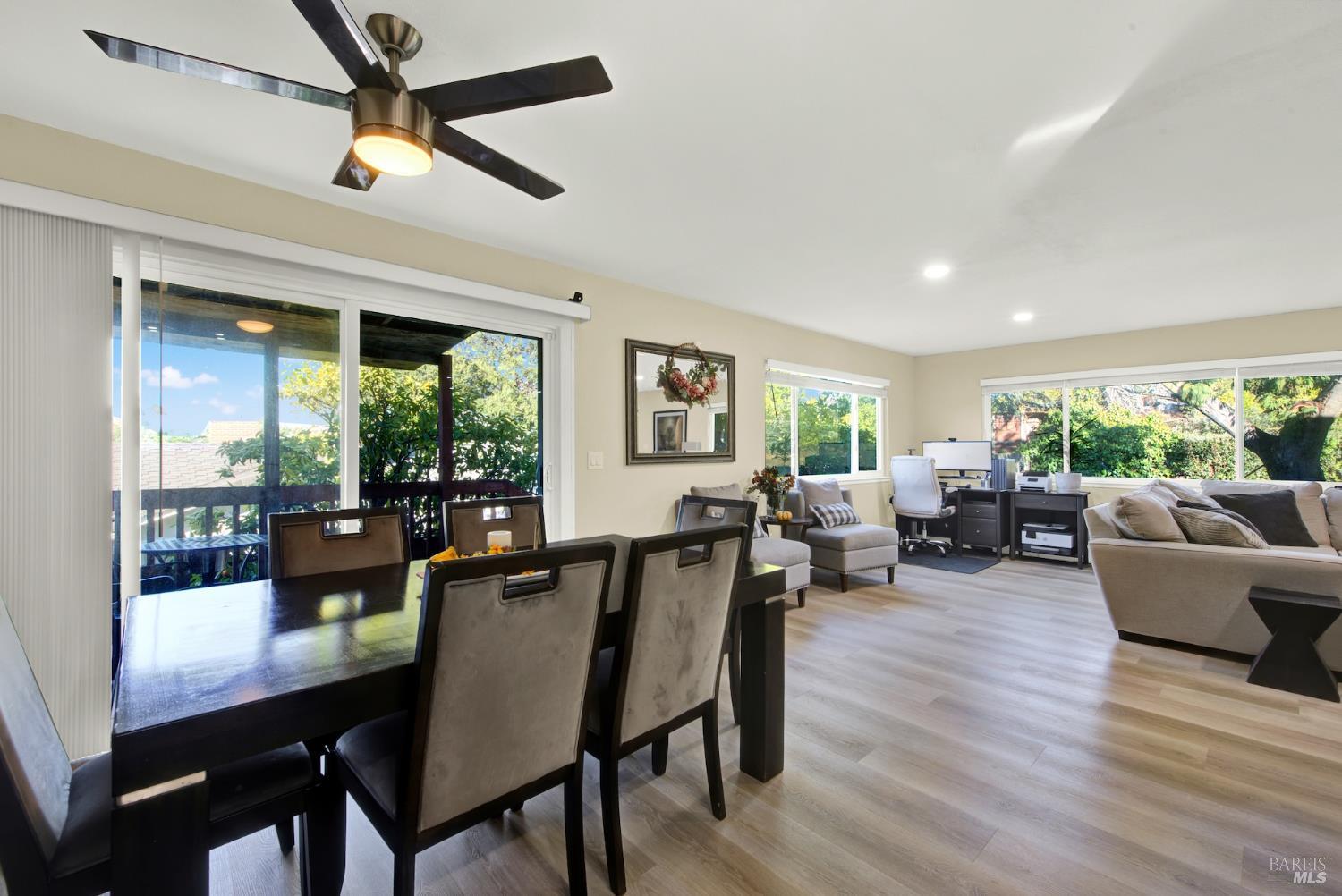 4118 Georgia Street Vallejo, CA 94591 - Photo 24 of 56 a view of a dining room with furniture window and wooden floor