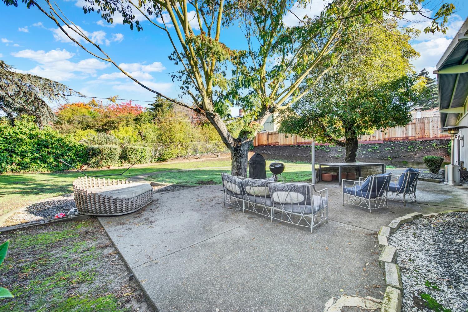 4118 Georgia Street Vallejo, CA 94591 - Photo 52 of 56 a view of a patio with couches and a table and chairs