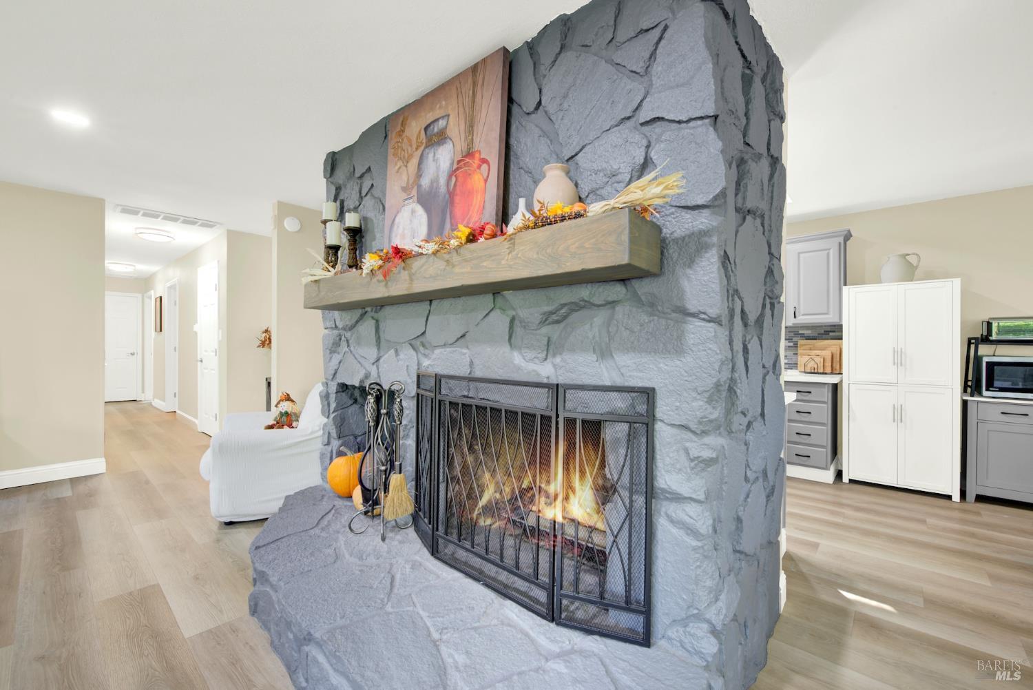 4118 Georgia Street Vallejo, CA 94591 - Photo 10 of 56 a living room with furniture and a fireplace
