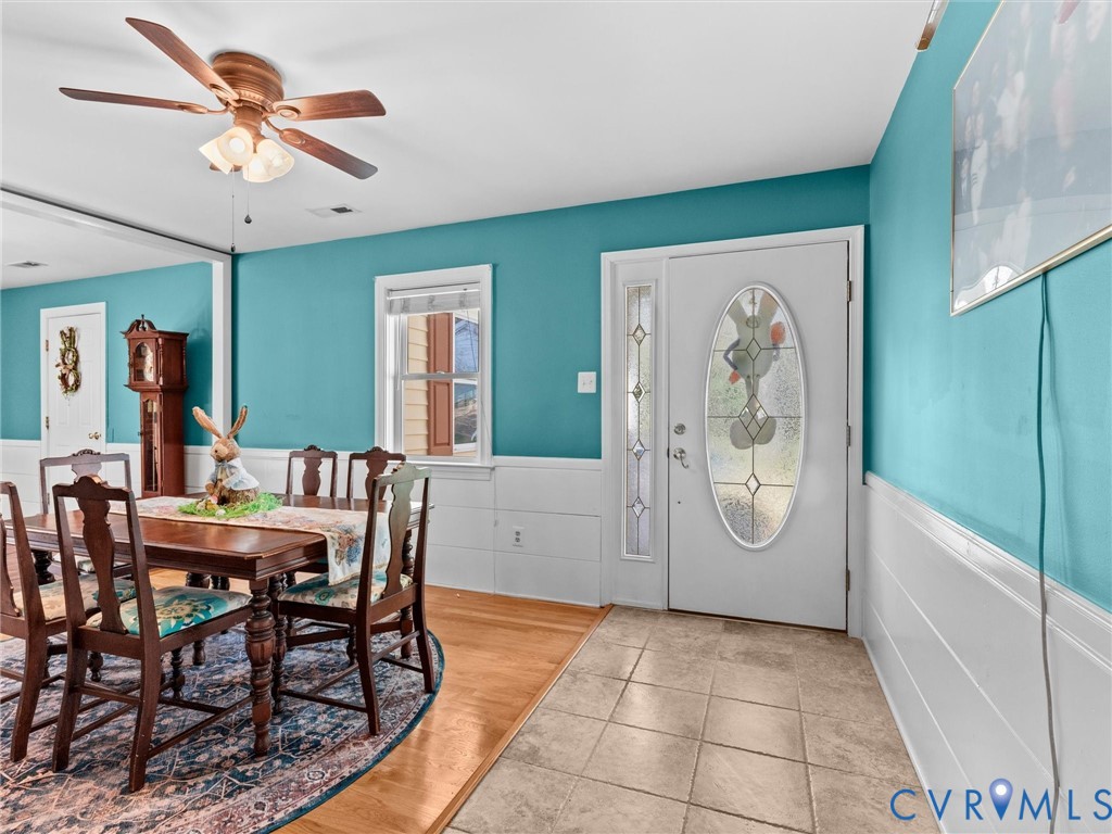 10488 Old Telegraph Road Ashland, VA 23005 - Photo 10 of 69 a view of a dining room with furniture and wooden floor