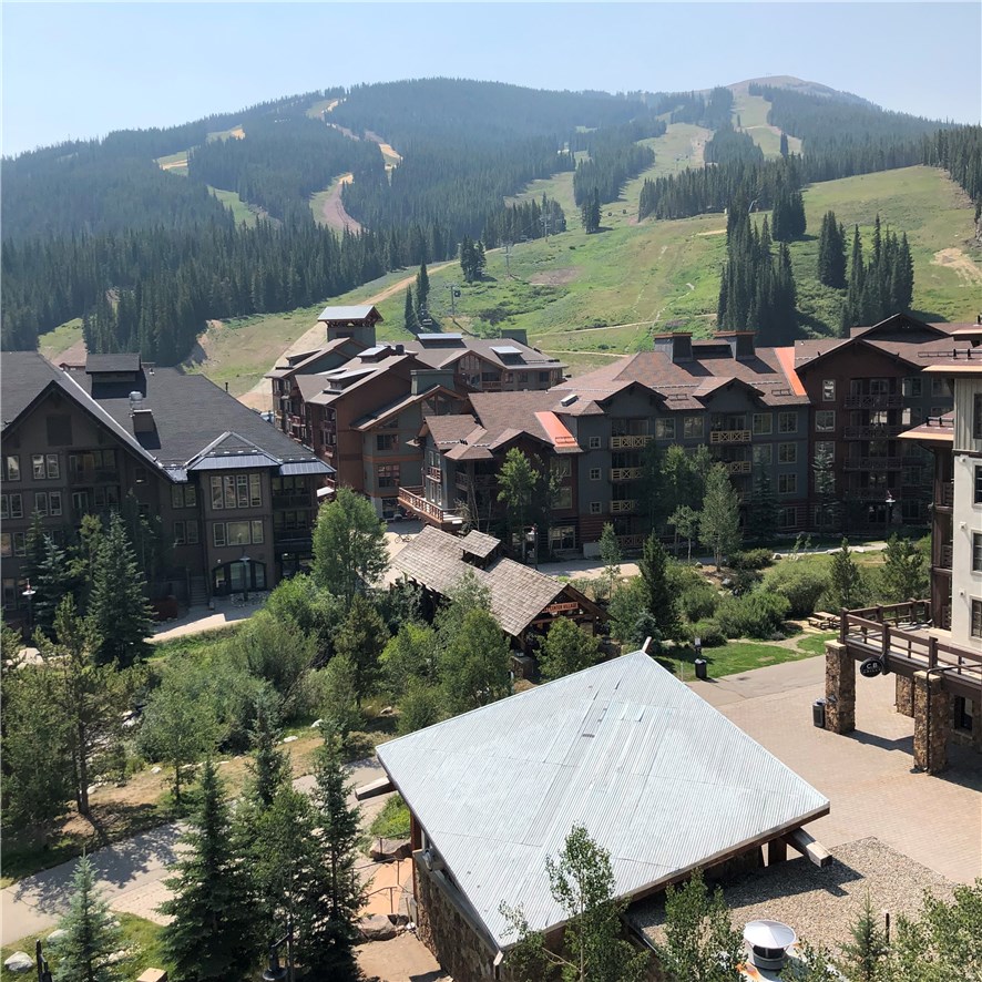 910 Copper Road, Unit 606 Frisco, CO 80443 - Photo 17 of 20 VIEW FROM BALCONY