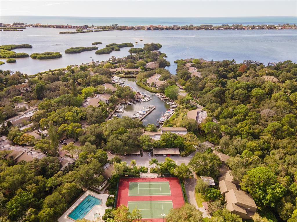 1512 Pelican Cove Road, Unit 239 Sarasota, FL 34231 - Photo 29 of 29 a picture of lake view and ocean view